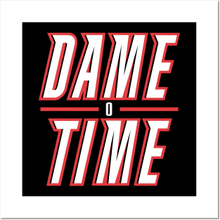 Dame Time 2 - Black Posters and Art